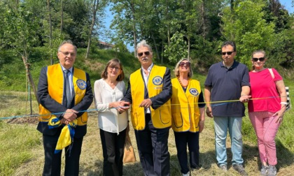 Lions Alessandria: inaugurato il "Bosco diffuso Lions" al Forte Acqui