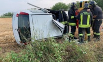 Incidente stradale tra Boschetto e Mandrogne, finite fuori strada due auto