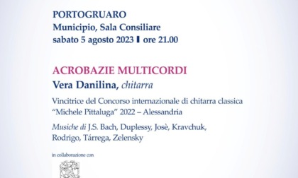 Il premio internazionale di chitarra classica Michele Pittaluga di Alessandria sbarca al festival internazionale di musica a Portogruaro