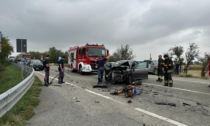 Tortona, incidente stradale sulla SP211 fra tre auto: ferita una persona