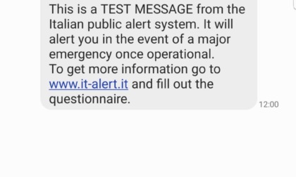 IT Alert in Liguria, alle ore 12 squilleranno i cellulari