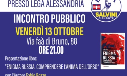 Lega Alessandria: il 13 ottobre incontro pubblico   con lo storico Fabio Bozzo