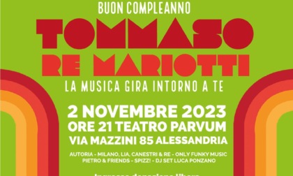 "La musica gira intorno a te", ad Alessandria un evento per ricordare Tommy Mariotti