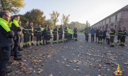 Esercitazione dei Vigili del Fuoco in Cittadella ad Alessandria: simulato un terremoto