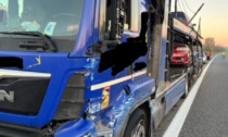 Alla guida del camion in stato di ebbrezza provoca incidente: sospesa la patente all’autista
