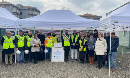 Tortona: posa della prima pietra della nuova scuola "Salvo D'Acquisto"