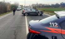 Frontale fra due auto sulla SP 35, a Novi Ligure: nessun ferito