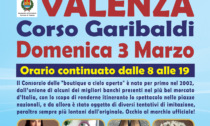 Domenica 3 marzo appuntamento con "Gli Ambulanti di Forte dei Marmi” a Valenza