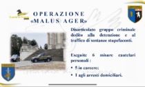 Torino, operazione “Malus Ager”, 6 arresti per traffico di droga