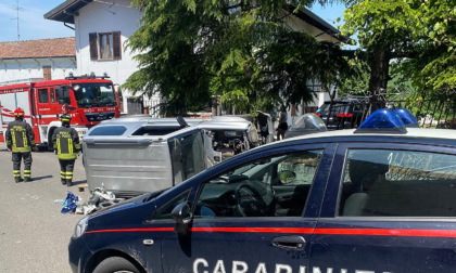 Incidente tra due auto a Sale. A Tortona auto si ribalta per evitare di investire un gatto