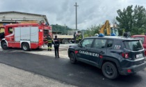 A fuoco un automezzo in sosta a Borghetto di Borbera: nessun ferito