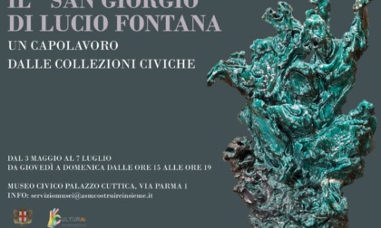 Alessandria: fino al 7 luglio a Palazzo Cuttica il "San Giorgio" di Lucio Fontana