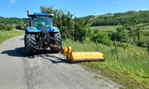 Provincia di Alessandria: avviati i lavori di taglio erba sulle strade provinciali