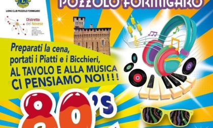 Il 28 giugno al Castello di Pozzolo Formigaro una serata all'insegna degli anni '80