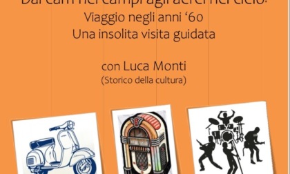 Al Centro Comunale di Cultura la visita alla mostra dedicata agli anni '60 con Luca Monti