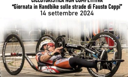 Domani sui colli tortonesi la prima “Giornata in Handbike sulle strade di Fausto Coppi”