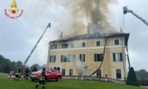 Un camino malfunzionante la causa del rogo della Villa che fu del Conte Raggio