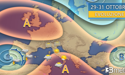 3bmeteo: "Stop alle piogge, anticiclone protagonista ma attenzione a nebbie e qualità dell’aria"