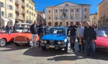 La Polizia di Stato con l’Alfetta tra le auto della classica “Ruote nella storia 2024”