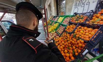 Controlli al quartiere Cristo ad Alessandria: chiuso un negozio di frutta e verdura