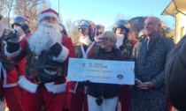 I bambini colorano la festa di Natale della Fondazione Uspidalet, grazie a Via Dante e agli harleysti