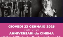 Alessandria, giovedì al Kristalli lo spettacolo "Anniversari da Cinema"